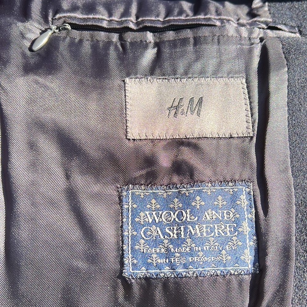 Cashmere Wool Italy Mens Winter Coat - Picture 4 of 15